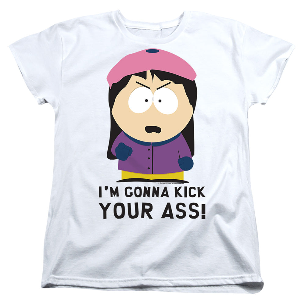 South Park I'm Gonna Kick Your Ass Womens T-Shirt