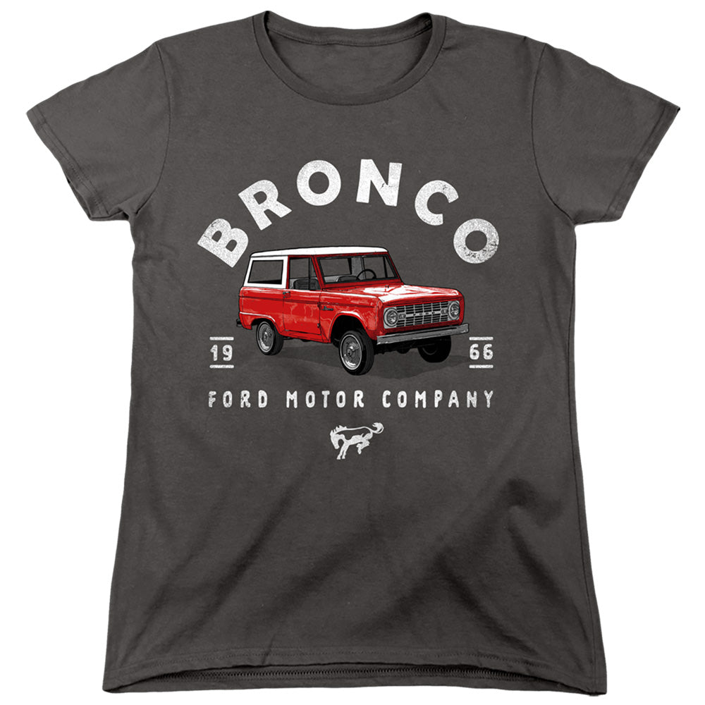 Ford Bronco Illustrated Womens T-Shirt