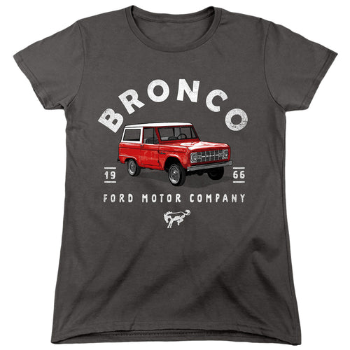 Ford Bronco Illustrated Womens T-Shirt