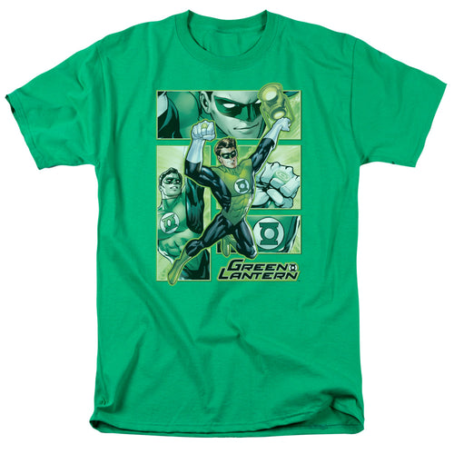 Justice League Green Lantern Panels T-Shirt