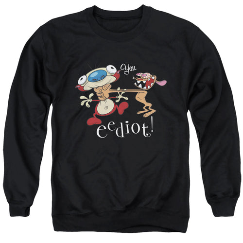Ren and Stimpy You Eediot Crewneck Sweatshirt