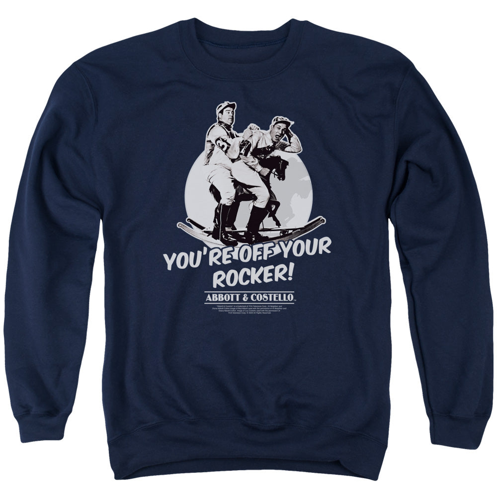Abbott and Costello Off Your Rocker Crewneck Sweatshirt