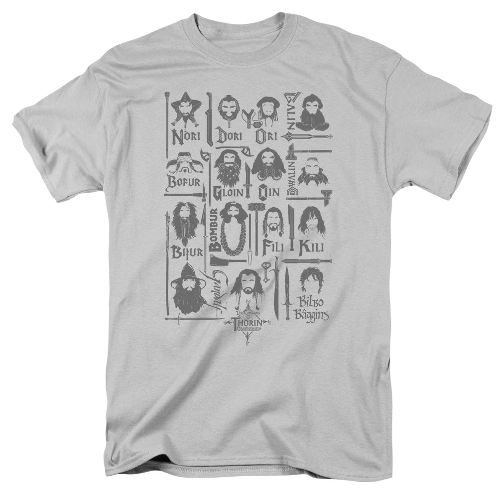 The Hobbit The Company Roster T-Shirt
