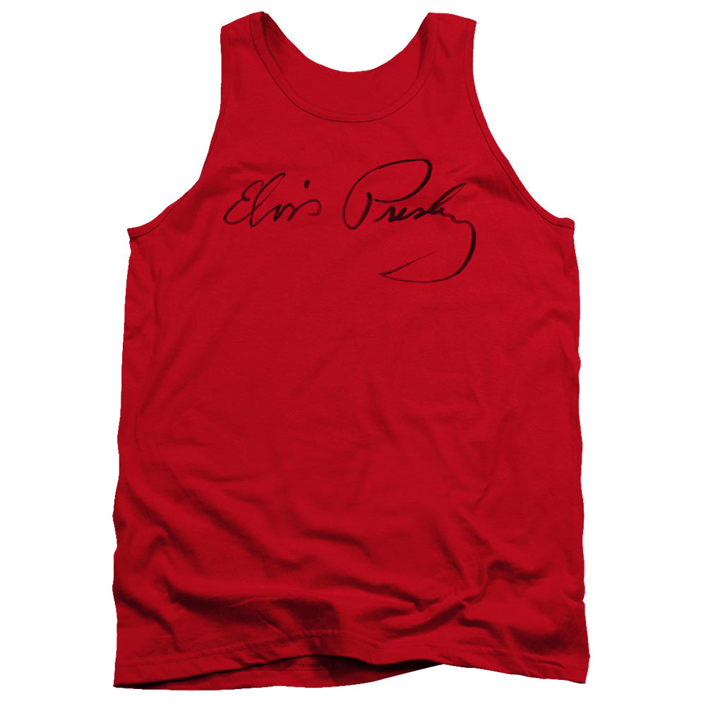 Elvis Presley Signature Sketch Tank Top