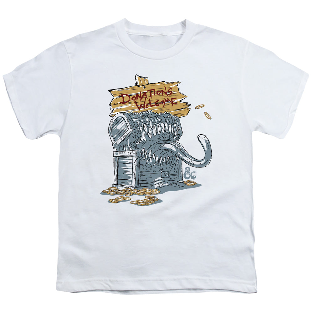 Dungeons & Dragons Donations Welcome Mimic Youth/Toddler T-Shirt