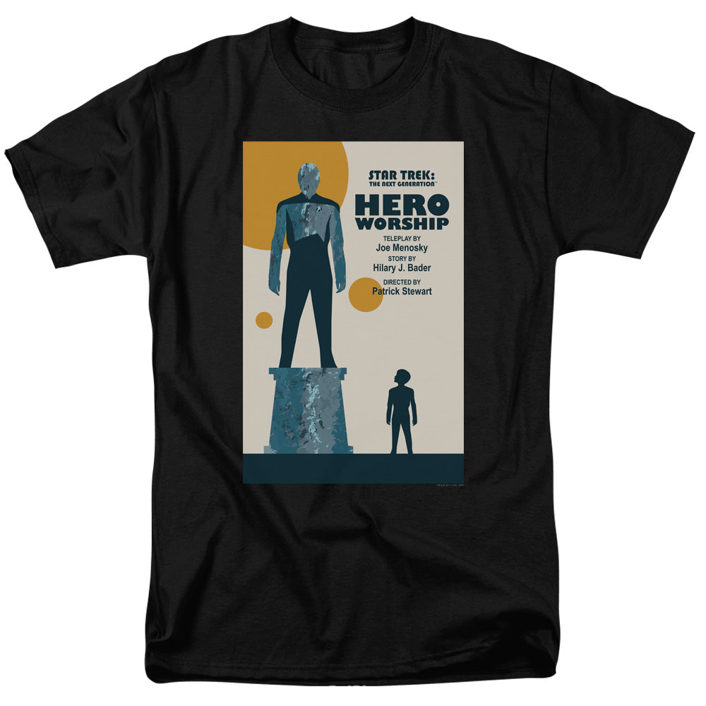 Star Trek Hero Worship Black T-Shirt