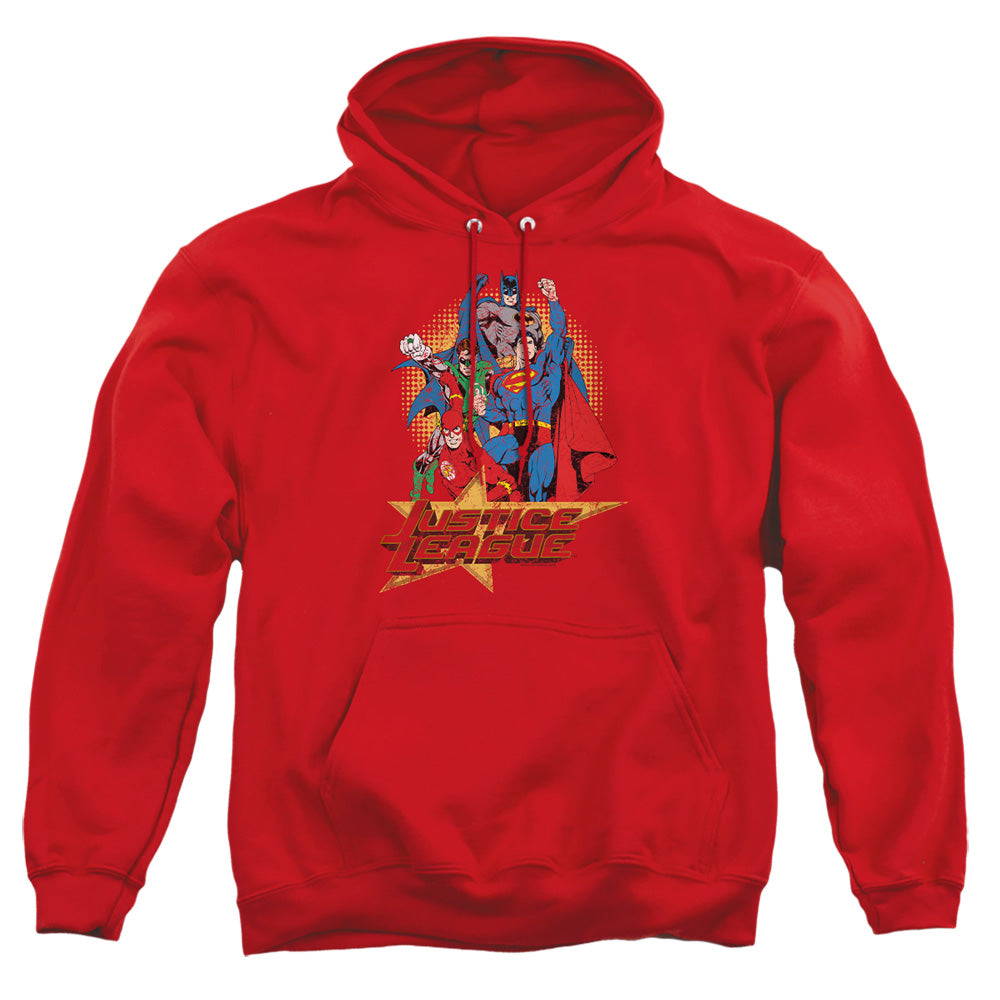 Justice League Raise Your Fist Pullover Hoodie