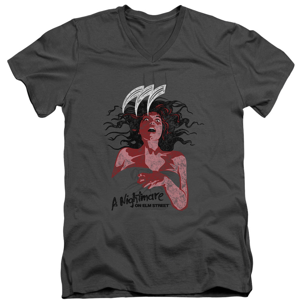 A Nightmare on Elm Street Illustrated European Poster V-Neck T-Shirt