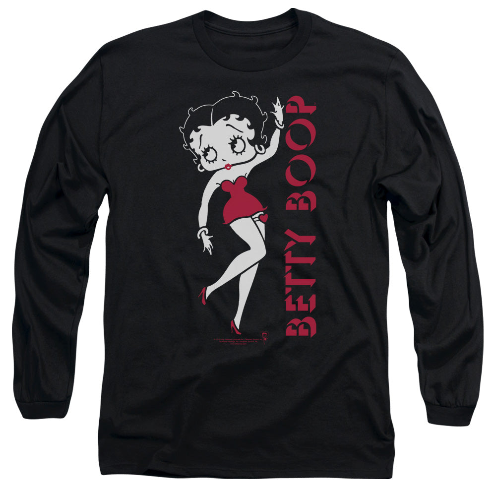 Betty Boop Classic Silhouette Long Sleeve T-Shirt