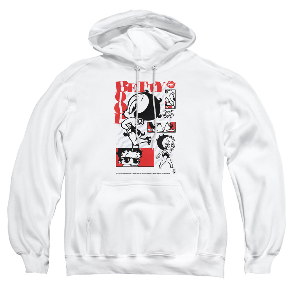 Betty Boop Stylin Snaps Pullover Hoodie