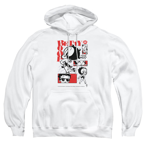 Betty Boop Stylin Snaps Pullover Hoodie