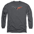 Chevy The Vette Medallion Long Sleeve T-Shirt