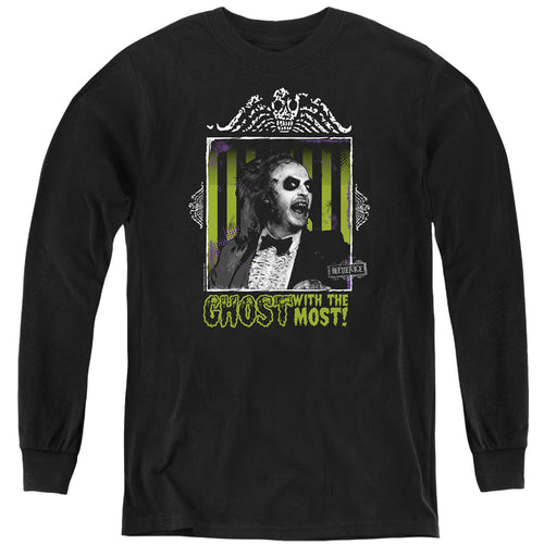 Beetlejuice Ghost Youth Long Sleeve T-Shirt
