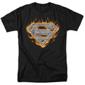 Superman Steel Fire Shield T-Shirt