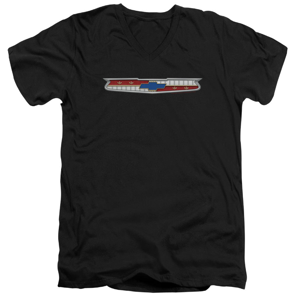 Chevy '56 Bel Air Emblem V-Neck T-Shirt