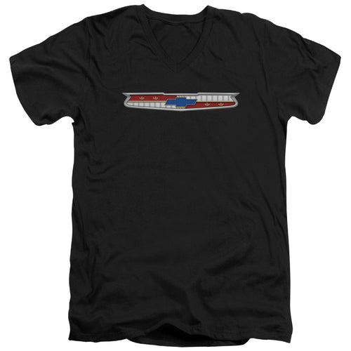 Chevy '56 Bel Air Emblem V-Neck T-Shirt