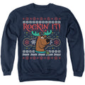 Scooby-Doo Rockin' It Ugly Christmas Crewneck Sweatshirt