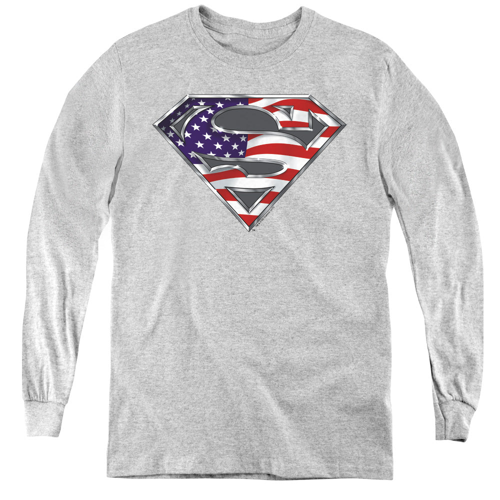 Superman All Youth Long Sleeve T-Shirt
