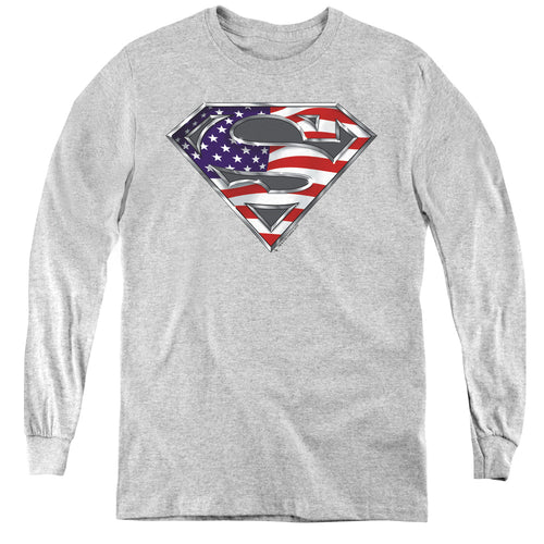 Superman All Youth Long Sleeve T-Shirt