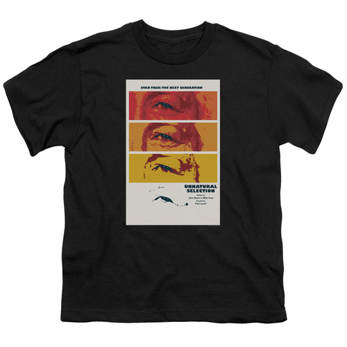 Star Trek Unnatural Selection Black Youth/Toddler T-Shirt