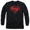 Batman v Superman Splattered Long Sleeve T-Shirt