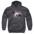 Batman v Superman Fight Burst Youth Hoodie