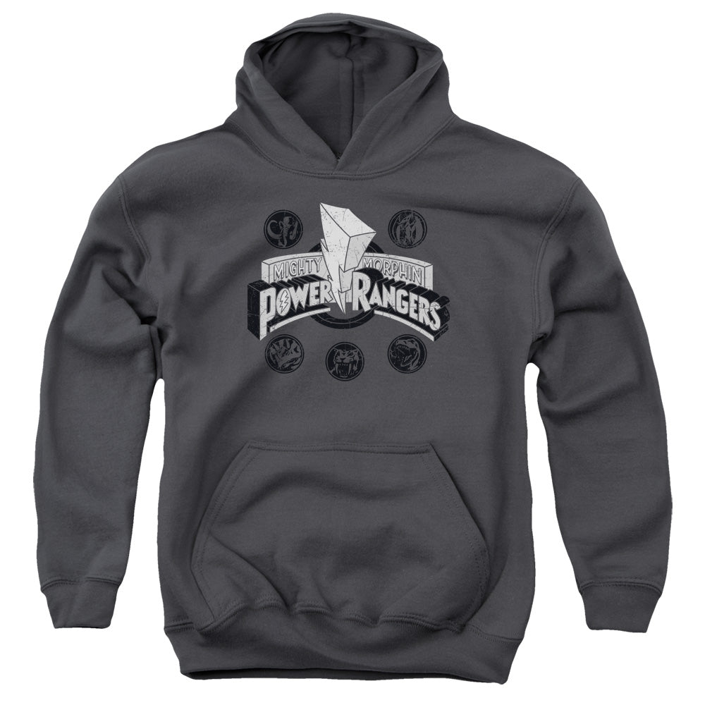Mighty Morphin Power Rangers Power Coins Youth Hoodie