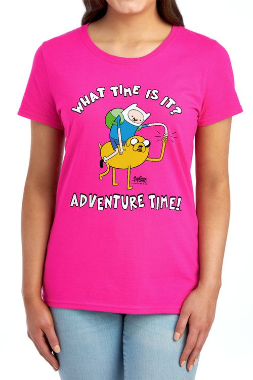 Adventure Time Ride Bump Womens T-Shirt