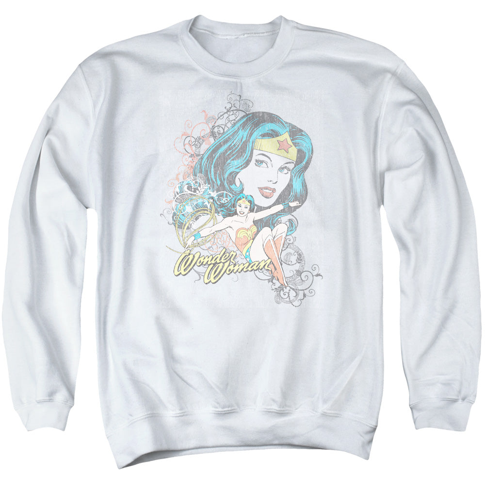 DC Comics Wonder Scroll Crewneck Sweatshirt