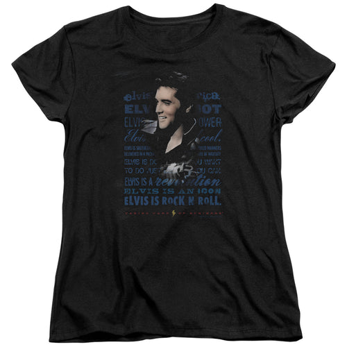 Elvis Presley Icon Womens T-Shirt