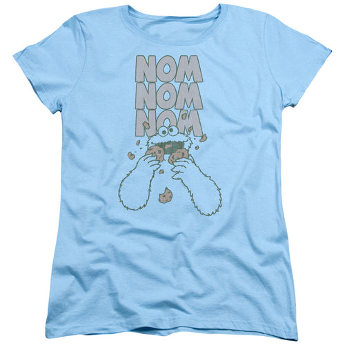 Sesame Street Nom Nom Womens T-Shirt