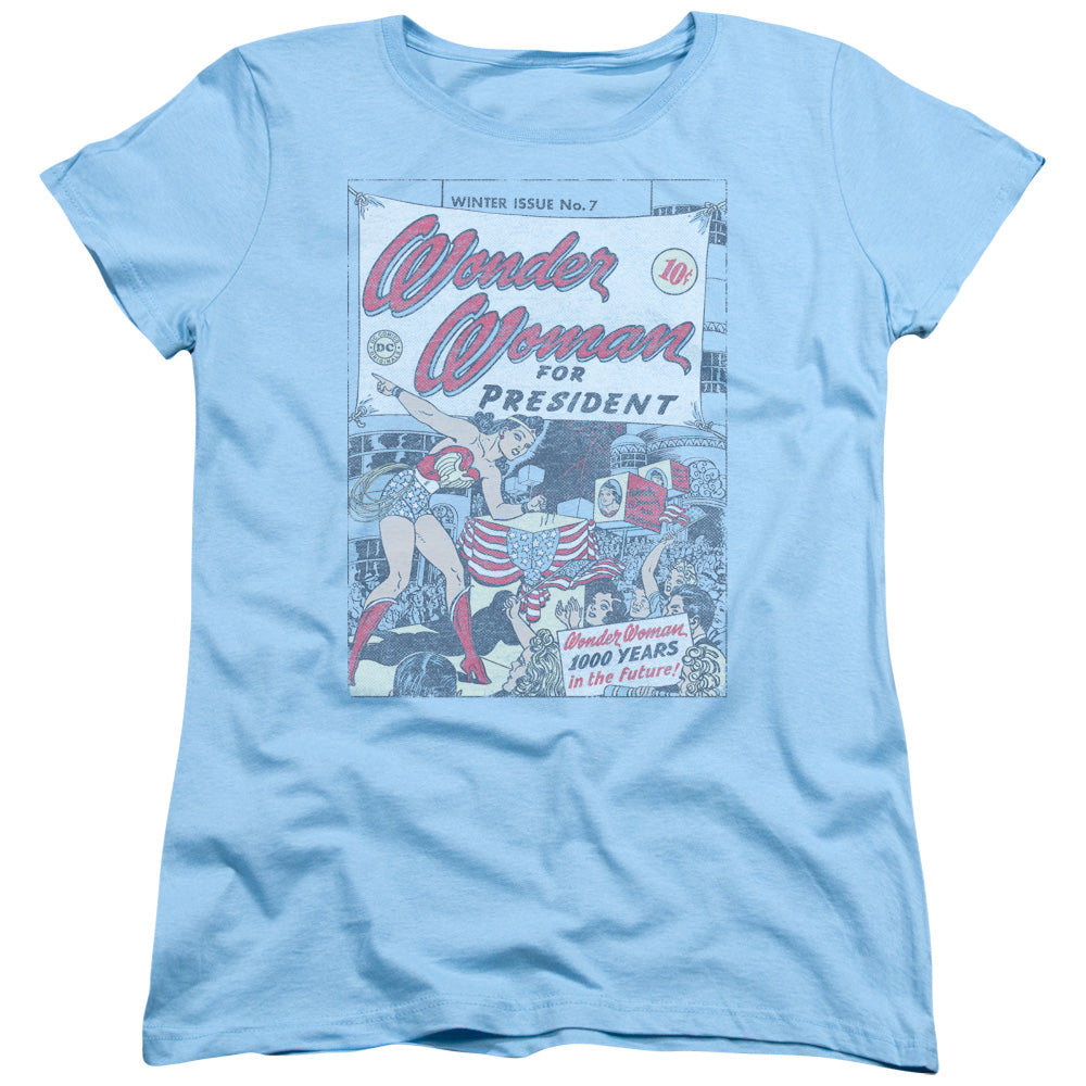 DC Comics Ww For President Womens T-Shirt