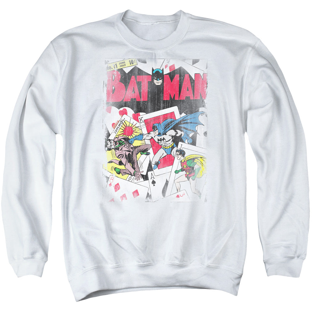 DC Comics Number 11 Distressed Crewneck Sweatshirt