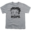 Betty Boop Boop Nope Youth/Toddler T-Shirt