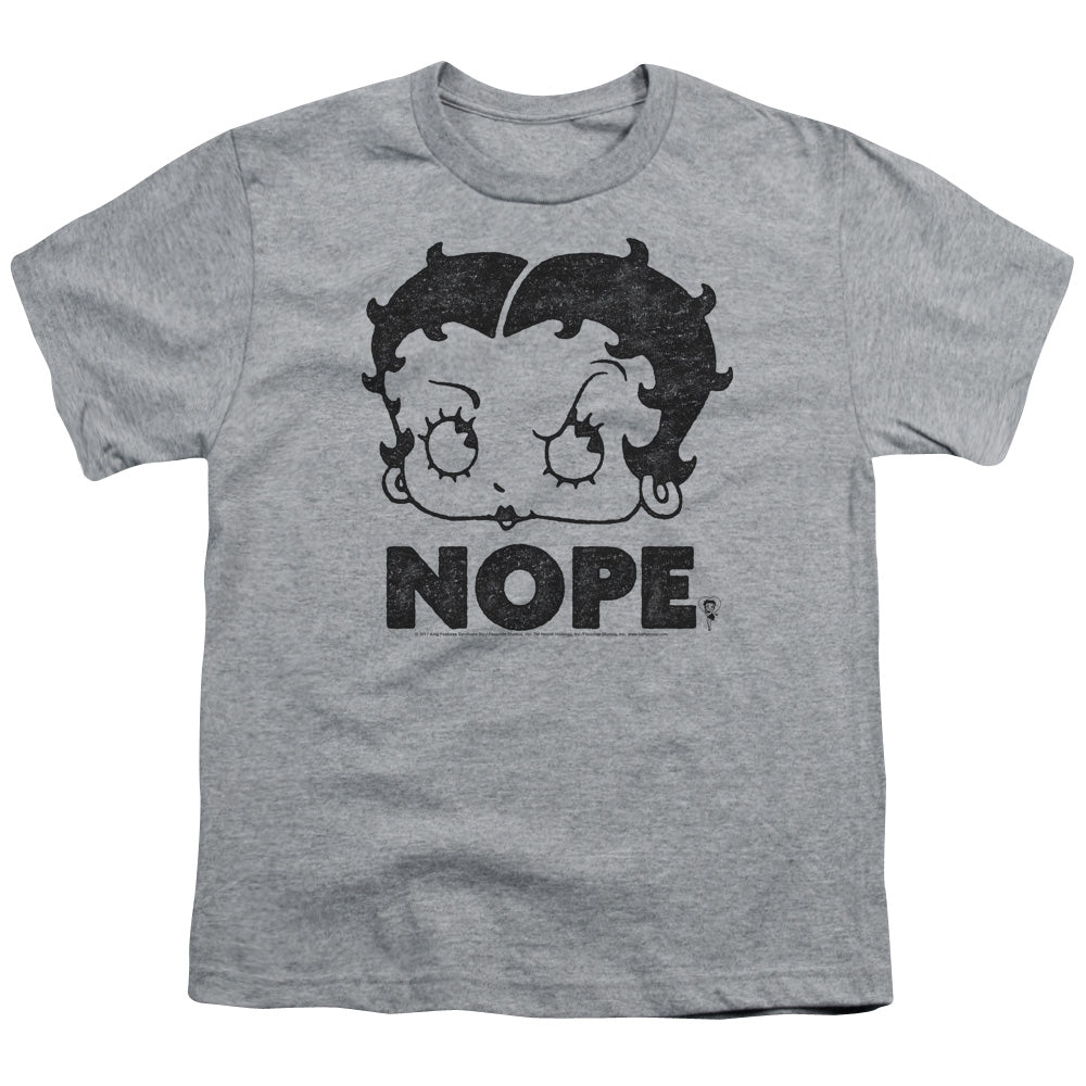 Betty Boop Boop Nope Youth/Toddler T-Shirt
