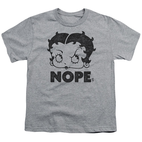 Betty Boop Boop Nope Youth/Toddler T-Shirt