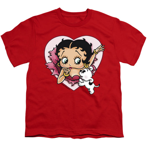 Betty Boop I Love Betty Red Youth/Toddler T-Shirt
