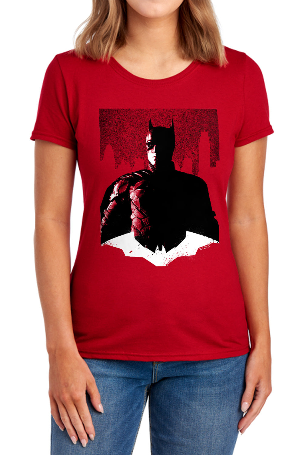 The Batman Noir Batman Womens T-Shirt