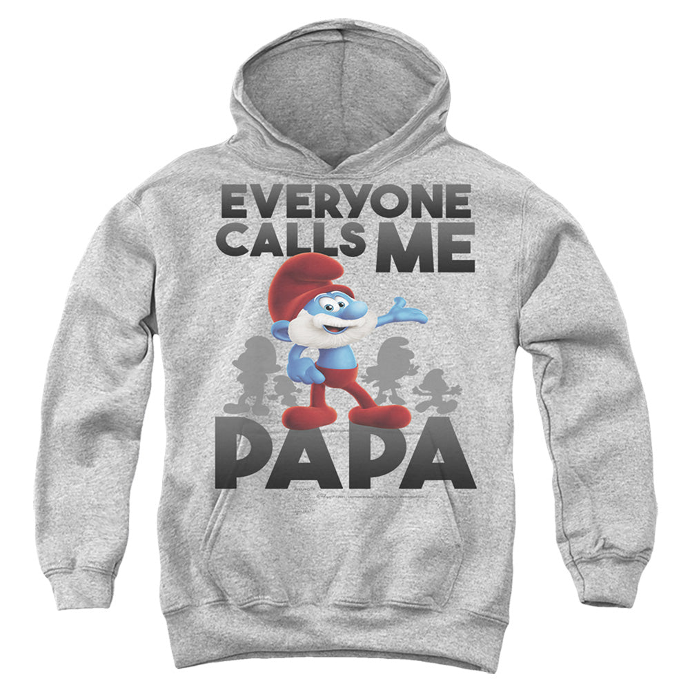 The Smurfs Call Me Papa Smurf Youth Hoodie