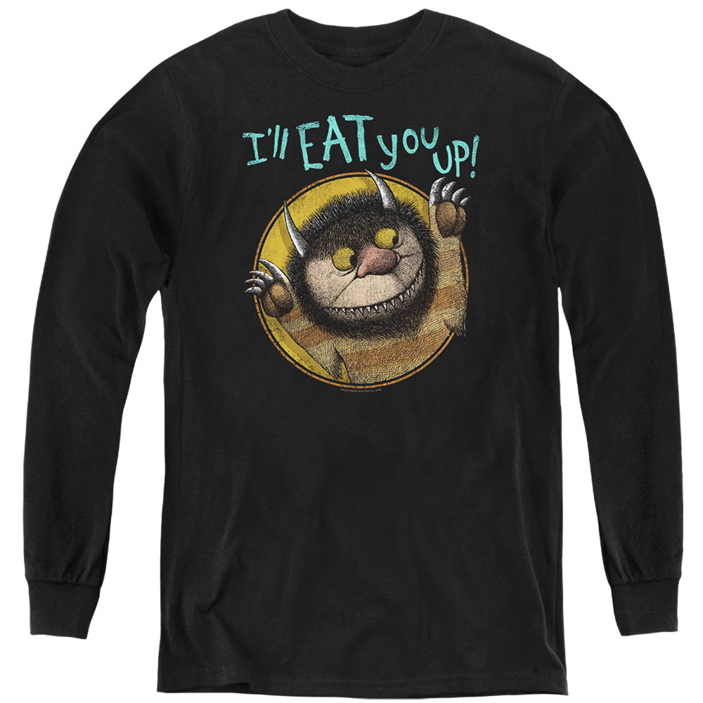 Where the Wild Things Are I'll Eat You Up Wild Thing Youth Long Sleeve T-Shirt
