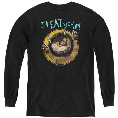 Where the Wild Things Are I'll Eat You Up Wild Thing Youth Long Sleeve T-Shirt