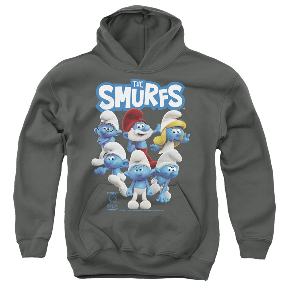 The Smurfs Group Shot Youth Hoodie
