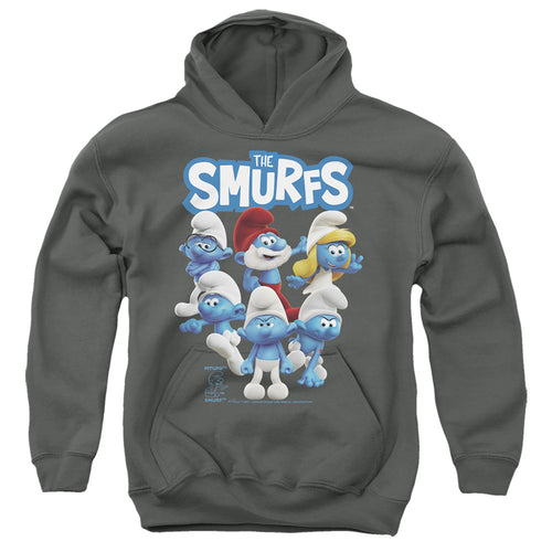 The Smurfs Group Shot Youth Hoodie