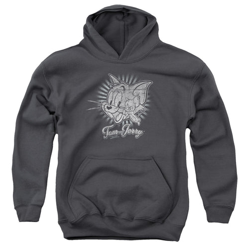 Tom and Jerry Happy Classic Pals Youth Hoodie