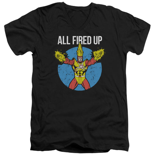Justice League Firestorms Party V-Neck T-Shirt