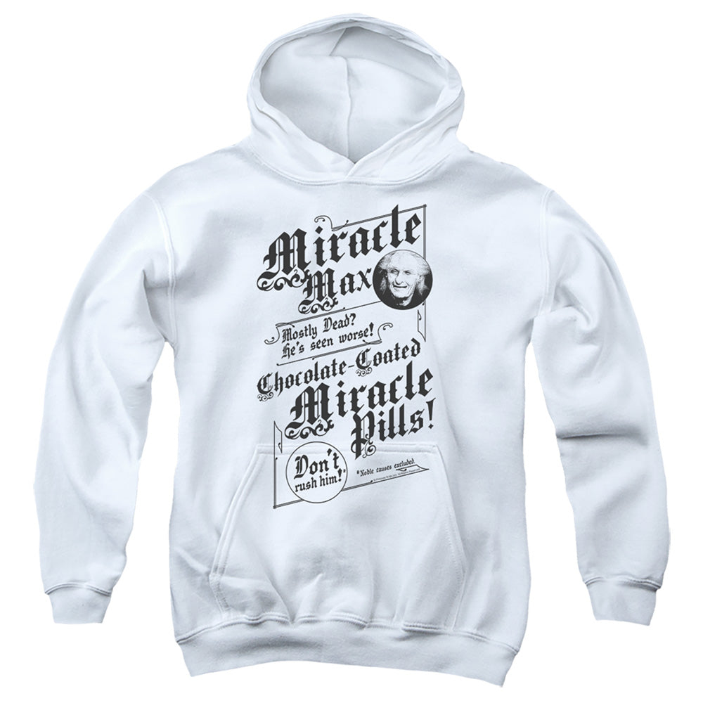The Princess Bride Miracle Max White Youth Hoodie