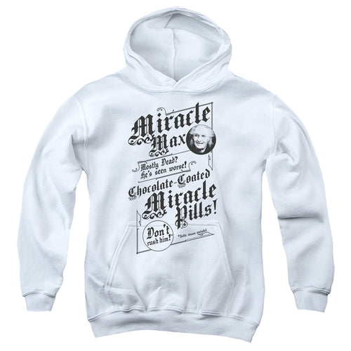The Princess Bride Miracle Max White Youth Hoodie