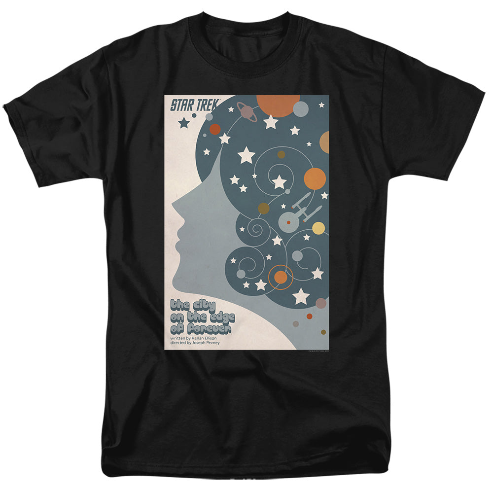 Star Trek Juan Ortiz The City on the Edge of Forever Black T-Shirt