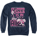 Looney Tunes Valentine'S Day Tweety Sylvester Love In The Air Crewneck Sweatshirt