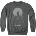 Pet Sematary Cat with Tombstones Crewneck Sweatshirt